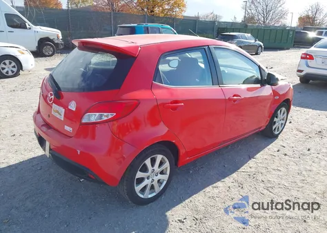 2011 Mazda Mazda2 Touring z USA, uszkodzony, nr VIN JM1DE1HZXB0104560